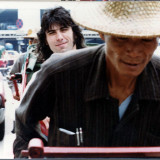 Cozy Powell in a rickshaw (Hong Kong 1979)