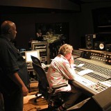 Michael Bradford and Ian Gillan listening