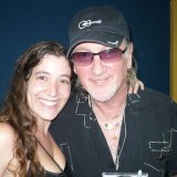 Romina Panzer y Roger Glover - Santiago de Chile - 2008