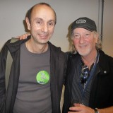 Uwe Fischer and RG after the concert in Leipzig